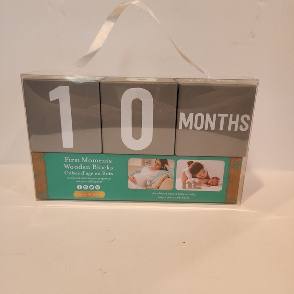 Kate & Milo Baby Milestone Markers, Baby Age Milestone Keepsakes and Photo Props - Picture 5 of 6